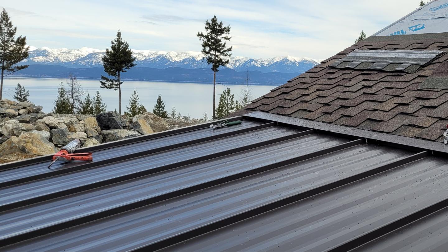 Standing Seam Metal Roof INstallation