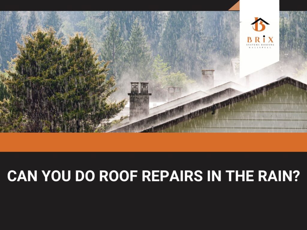 A man removing snow from a roof