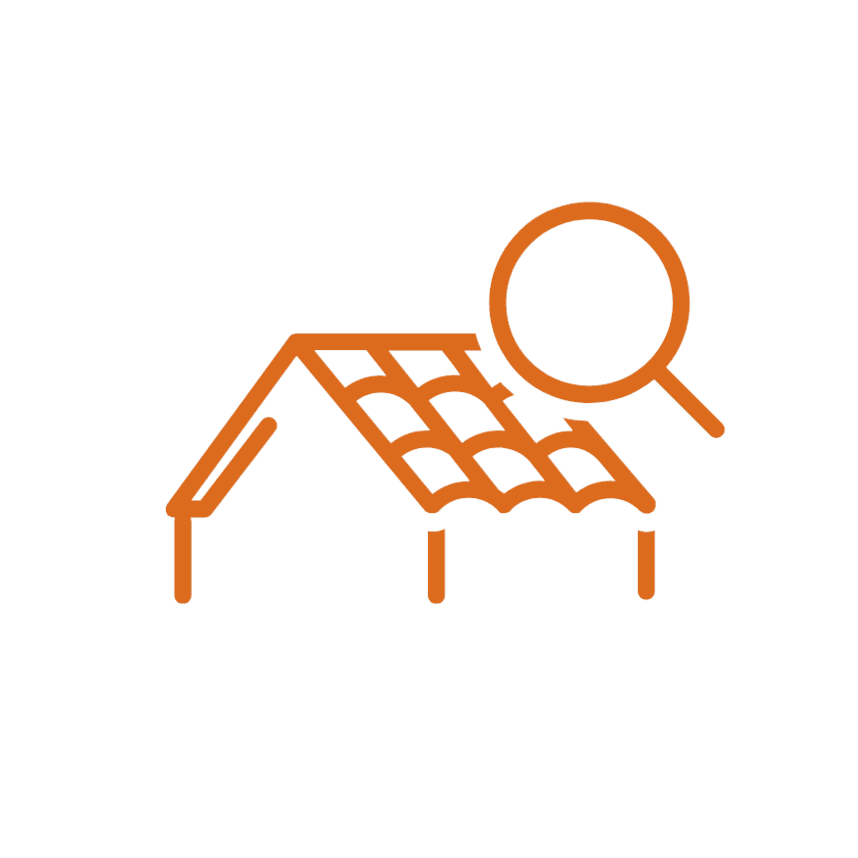 roof inspection icon