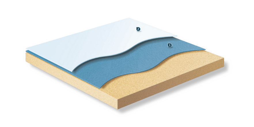 Fluid Applied Roofing Foam Application