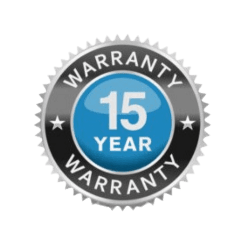 15 yrs warranty seal icon